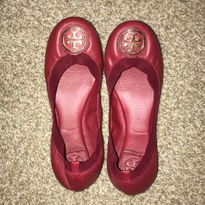 Red Tory Burch flats
